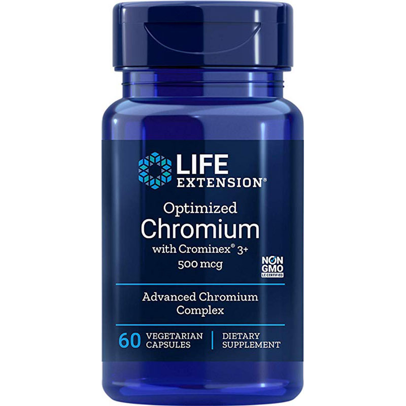 LIFE EXTENSION OPTIMIZED CHROMIUM 500mcg-60kaps LIFE EXTENSION OPTIMIZED CHROMIUM 500mcg-60kaps