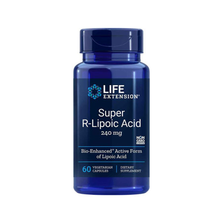 LIFE EXTENSION R-LIPOIC ACID R-ALA 60kaps
