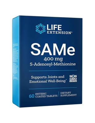 LIFE EXTENSION SAMe 400mg - 60tabl