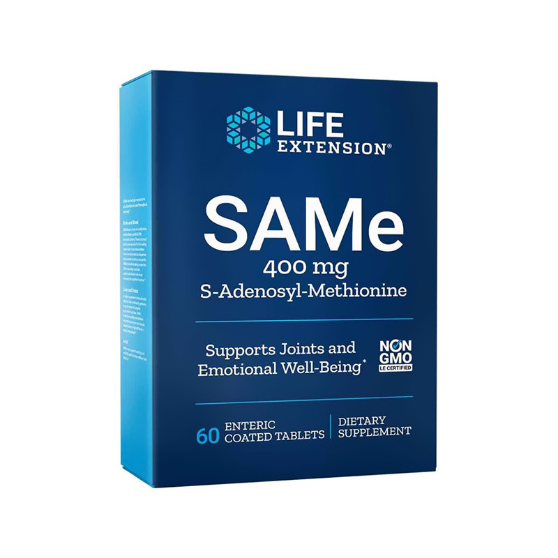 LIFE EXTENSION SAMe 400mg - 60tabl LIFE EXTENSION SAMe 400mg - 60tabl