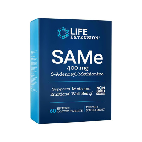 LIFE EXTENSION SAMe 400mg - 60tabl