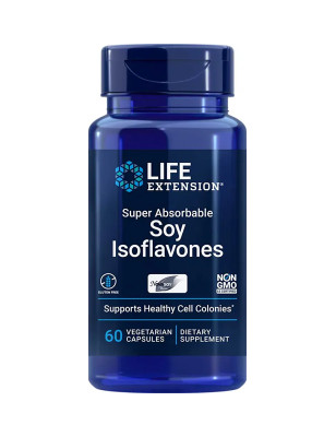 LIFE EXTENSION SUPER ABSORB.SOY ISOFLAVONES 60kaps