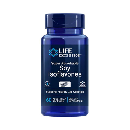 LIFE EXTENSION SUPER ABSORB.SOY ISOFLAVONES 60kaps
