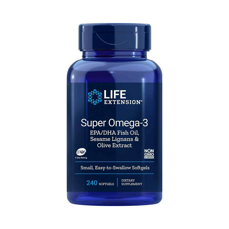 LIFE EXTENSION SUPER OMEGA-3 EPA/DHA 240kaps LIFE EXTENSION SUPER OMEGA-3 EPA/DHA 240kaps