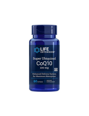 LIFE EXTENSION SUPER UBIQUINOL CoQ10 100mg-60softg