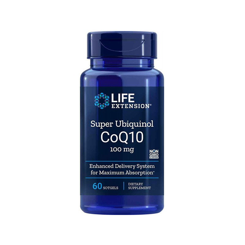 LIFE EXTENSION SUPER UBIQUINOL CoQ10 100mg-60softg LIFE EXTENSION SUPER UBIQUINOL CoQ10 100mg-60softg
