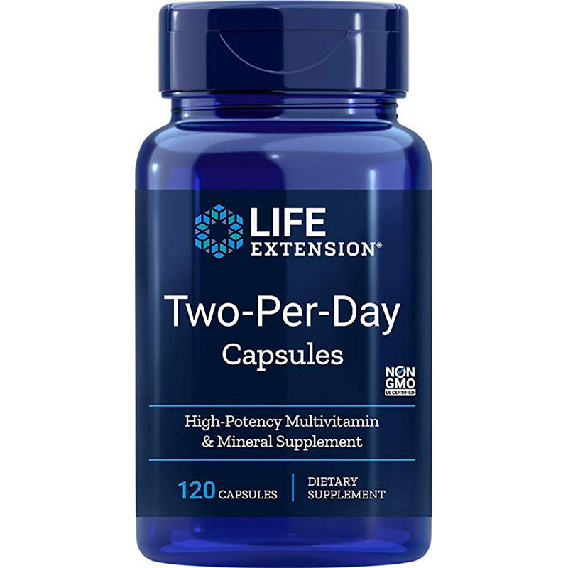 LIFE EXTENSION TWO-PER-DAY 120 kaps LIFE EXTENSION TWO-PER-DAY 120 kaps