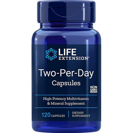 LIFE EXTENSION TWO-PER-DAY 120 kaps