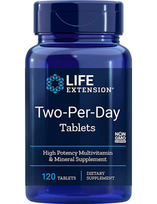 LIFE EXTENSION TWO-PER-DAY 120 tab