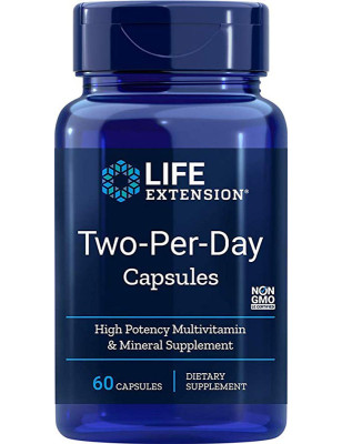 LIFE EXTENSION TWO-PER-DAY 60 kaps