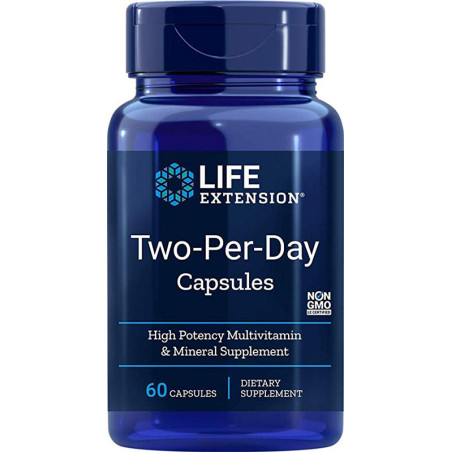 LIFE EXTENSION TWO-PER-DAY 60 kaps