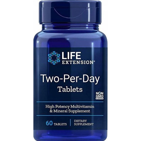 LIFE EXTENSION TWO-PER-DAY 60 tab