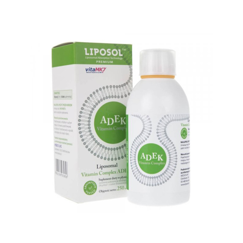 LIPOSOL LIPOSOMALNA WIT.ADEK (VITA MK7) - 250ml