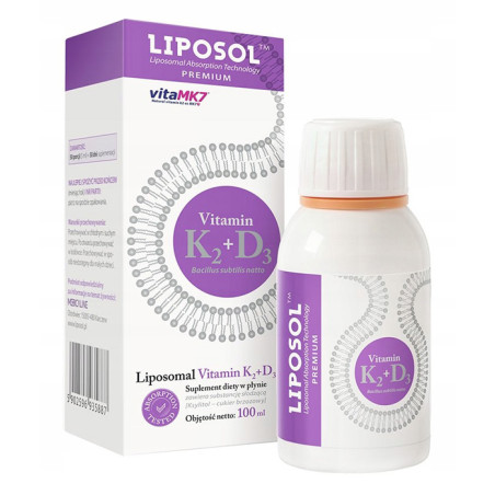 LIPOSOL LIPOSOMALNA WIT.K2+D3 - 100ml