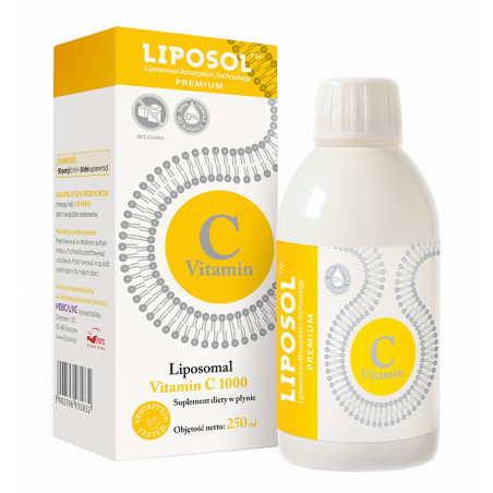 LIPOSOL LIPOSOMALNA WIT.C - 250ml bezsmakowa