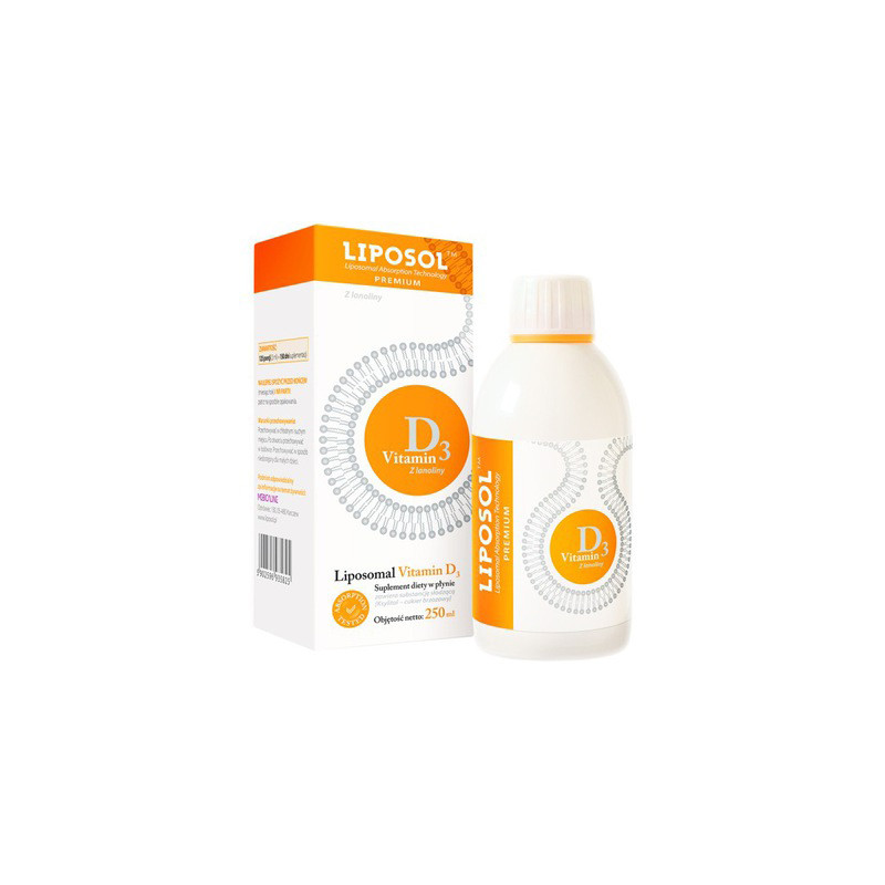 LIPOSOL LIPOSOMALNA WIT.D3 - 250ml
