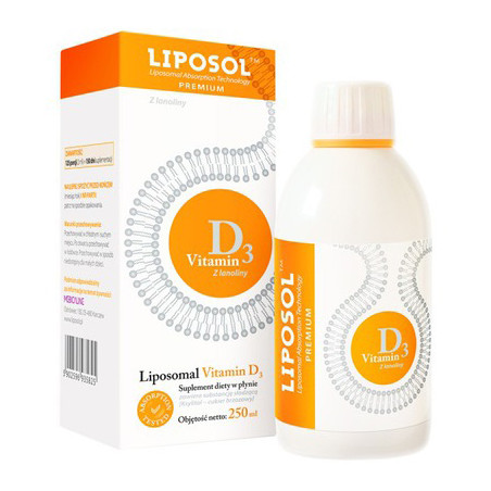 LIPOSOL LIPOSOMALNA WIT.D3 - 250ml