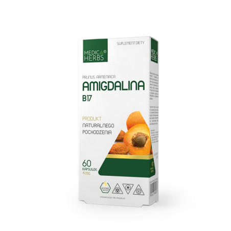 MEDICA HERBS AMIGDALINA B17 - 60 kaps