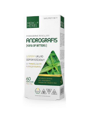 MEDICA HERBS ANDROGRAFIS (King of bitters) 60kaps