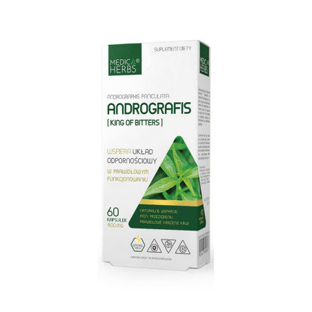 MEDICA HERBS ANDROGRAFIS (King of bitters) 60kaps