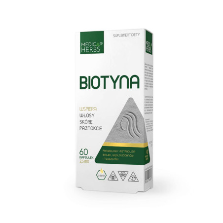 MEDICA HERBS BIOTYNA (D-biotin) - 60 kaps