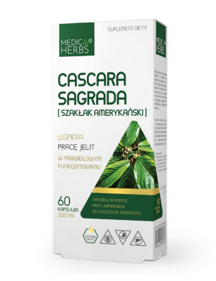 MEDICA HERBS CASCARA SAGRADA - 60 kaps
