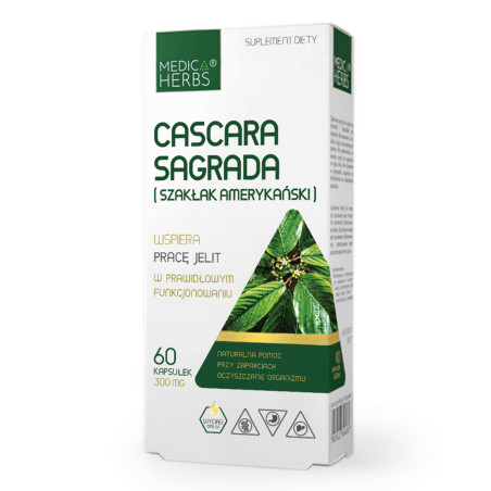 MEDICA HERBS CASCARA SAGRADA - 60 kaps