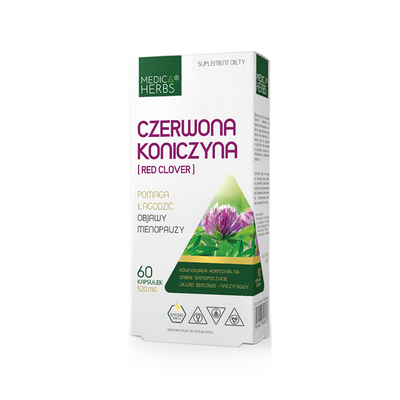 MEDICA HERBS CZERWONA KONICZYNA 60 kaps MEDICA HERBS CZERWONA KONICZYNA 60 kaps