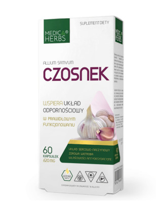 MEDICA HERBS CZOSNEK 60 kaps