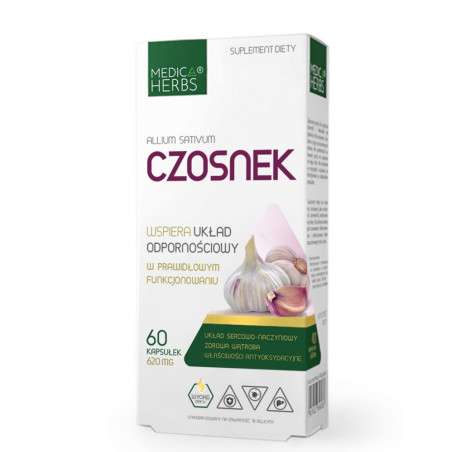MEDICA HERBS CZOSNEK 60 kaps