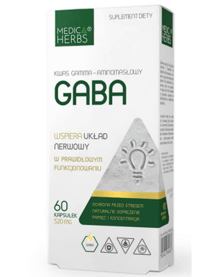 MEDICA HERBS GABA 60kaps