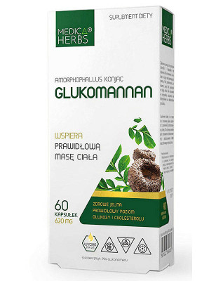 MEDICA HERBS GLUKOMANNAN -  60kaps