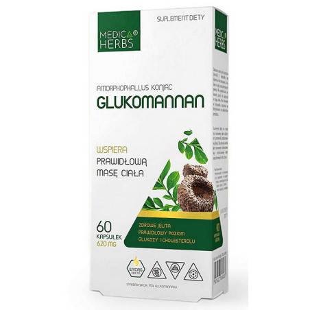 MEDICA HERBS GLUKOMANNAN -  60kaps