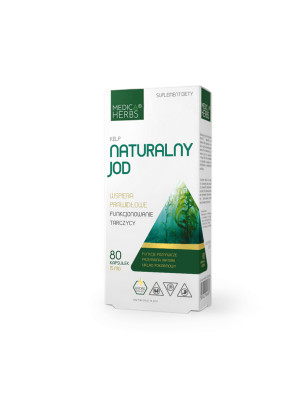 MEDICA HERBS NATURALNY JOD 80 kaps