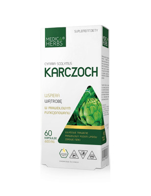 MEDICA HERBS KARCZOCH 60kaps
