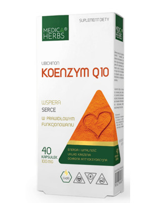 MEDICA HERBS KOENZYM Q10 UCHINION 40kaps