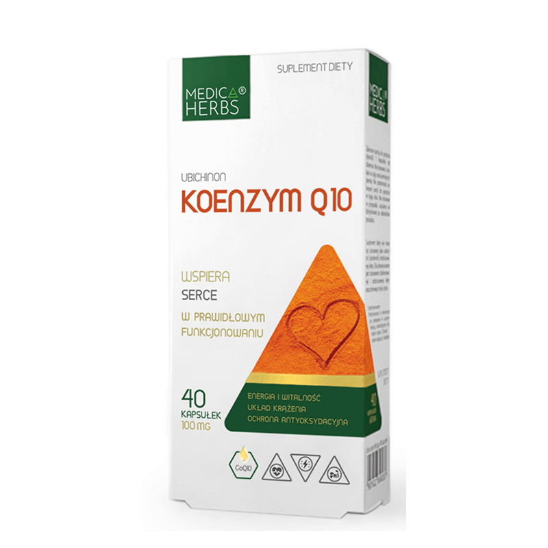 MEDICA HERBS KOENZYM Q10 UCHINION 40kaps