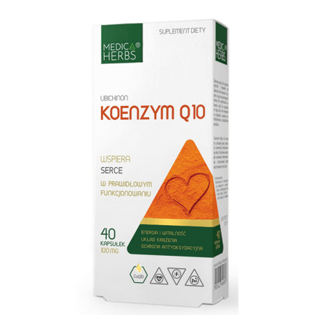 MEDICA HERBS KOENZYM Q10 UCHINION 40kaps
