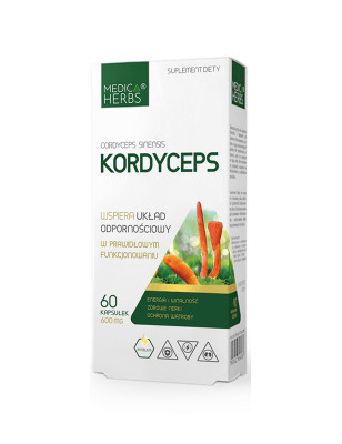 MEDICA HERBS KORDYCEPS 60 kaps