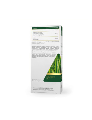 MEDICA HERBS KRZEM ORGANICZNY Z BAMBUSA  60 kaps