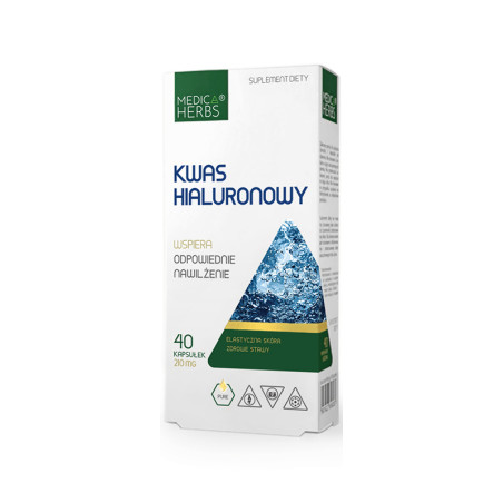 MEDICA HERBS KWAS HIALURONOWY 40 kaps