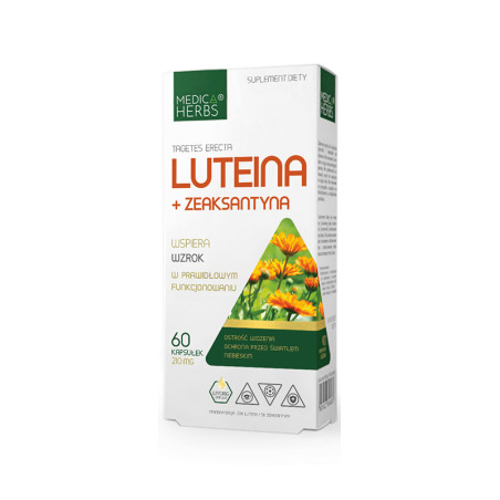 MEDICA HERBS LUTEINA + ZEAKSANTYNA 80 kaps