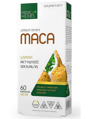MEDICA HERBS MACA -  60kaps
