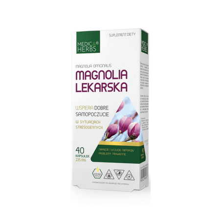MEDICA HERBS MAGNOLIA LEKARSKA 40 kaps