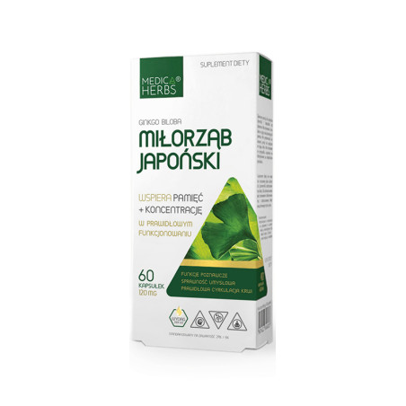 MEDICA HERBS MIŁORZĄB JAPOŃSKI 60 kaps