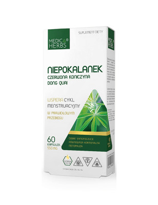 MEDICA HERBS NIEPOKALANEK CZERWONA KONICZYNA 60kap