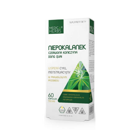 MEDICA HERBS NIEPOKALANEK CZERWONA KONICZYNA 60kap