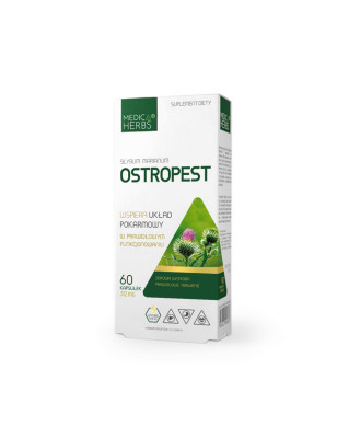 MEDICA HERBS OSTROPEST 60 kaps
