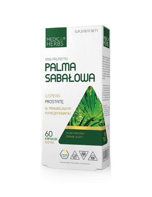 MEDICA HERBS PALMA SABAŁOWA 60 kaps