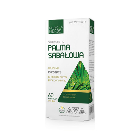 MEDICA HERBS PALMA SABAŁOWA 60 kaps